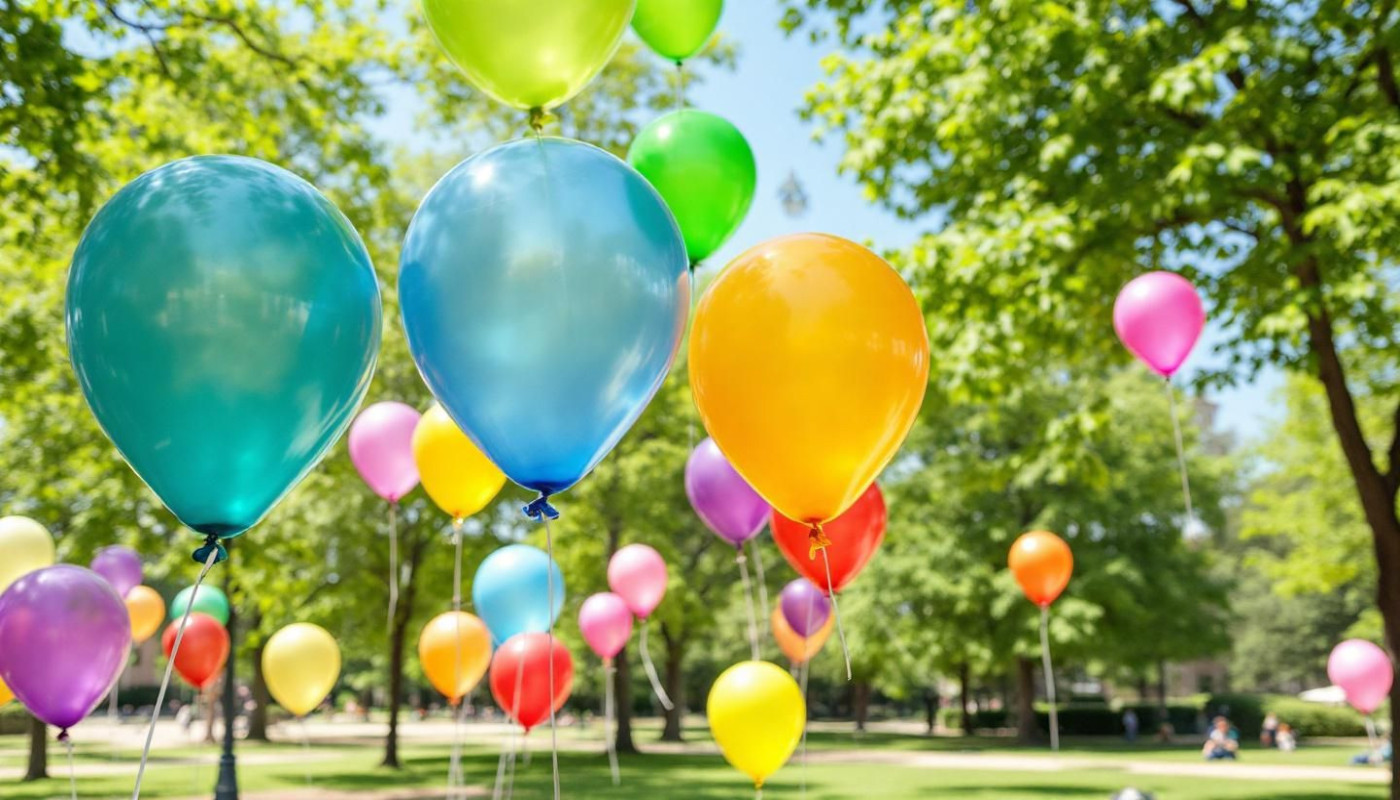 Comment choisir la taille et la couleur d'un ballon hélium pour votre événement